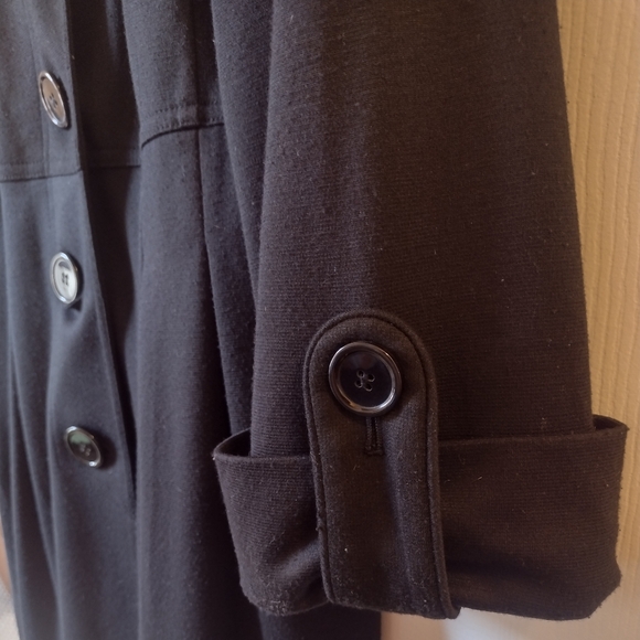 AB Studio Dress Jacket Black sz 10 - Picture 5 of 5